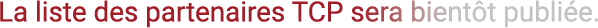 Liste des partenaires TCP
